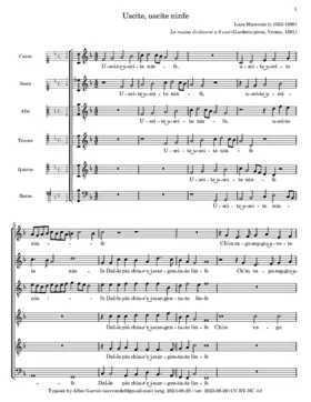 Uscite, uscite ninfe