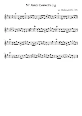 Mr James Boswell's Jig