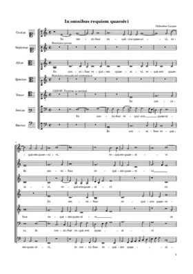 In omnibus requiem quaesivi