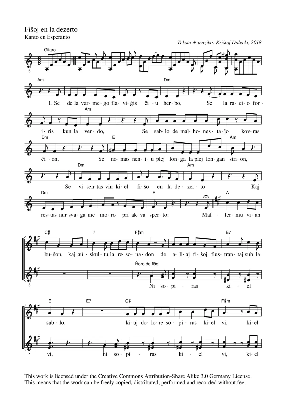 Fiŝoj en la dezerto - Page 1