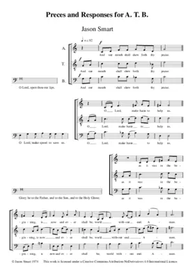 Preces and Responses for ATB