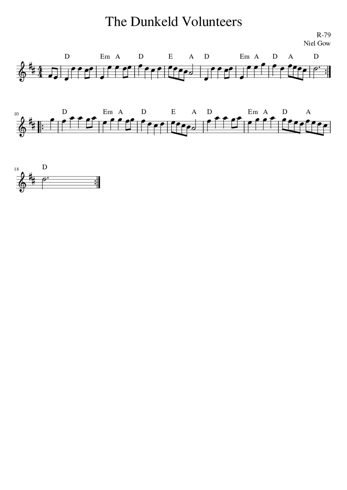 The Dunkeld Volunteers - Page 1