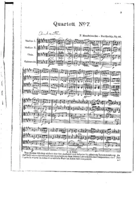 4 Pieces for String Quartet