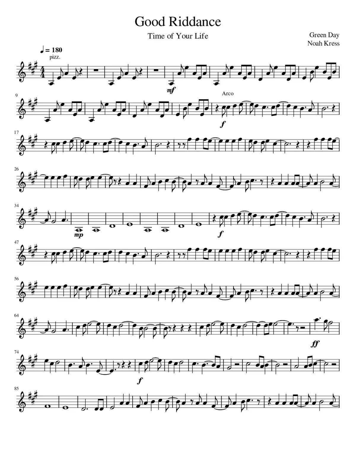 good riddance time of your life - Page 1