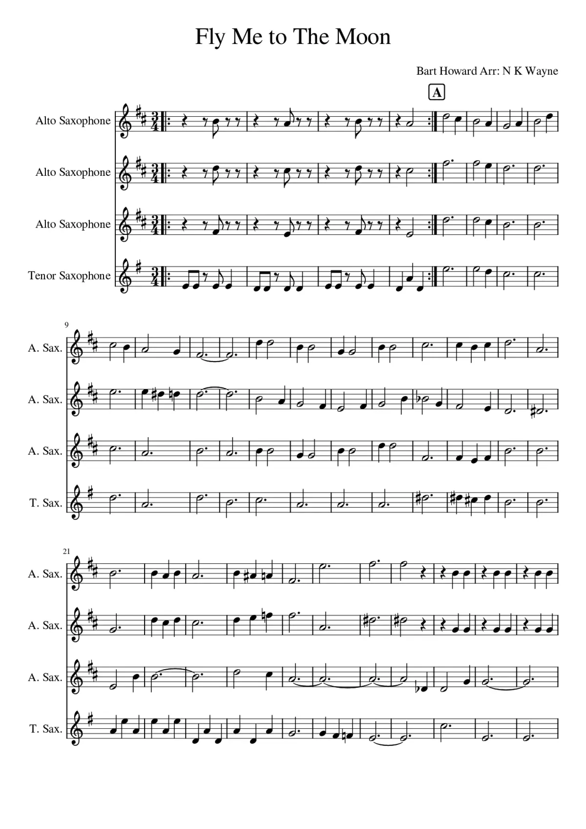 fly me to the moon - Page 1