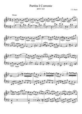 Partita in B-flat major BWV 825