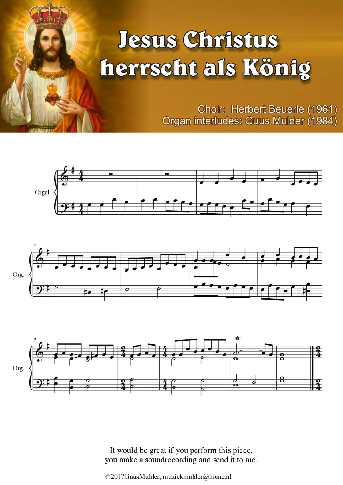 Jesus Christus herrscht als König - Page 1