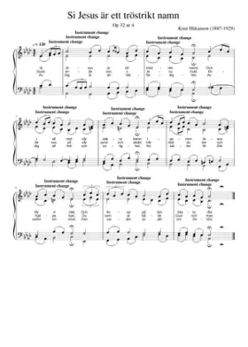 Si Jesus är ett tröstrikt namn