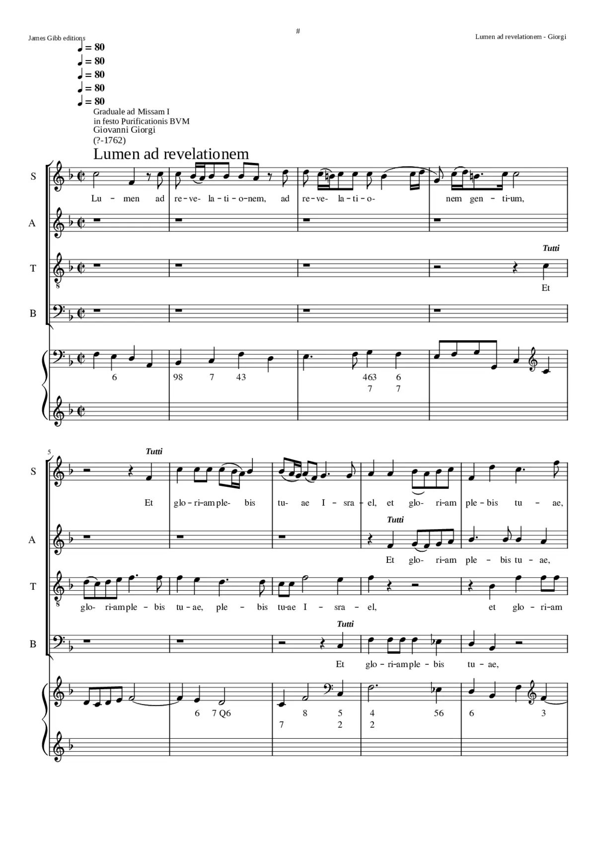 Lumen ad revelationem - Page 1