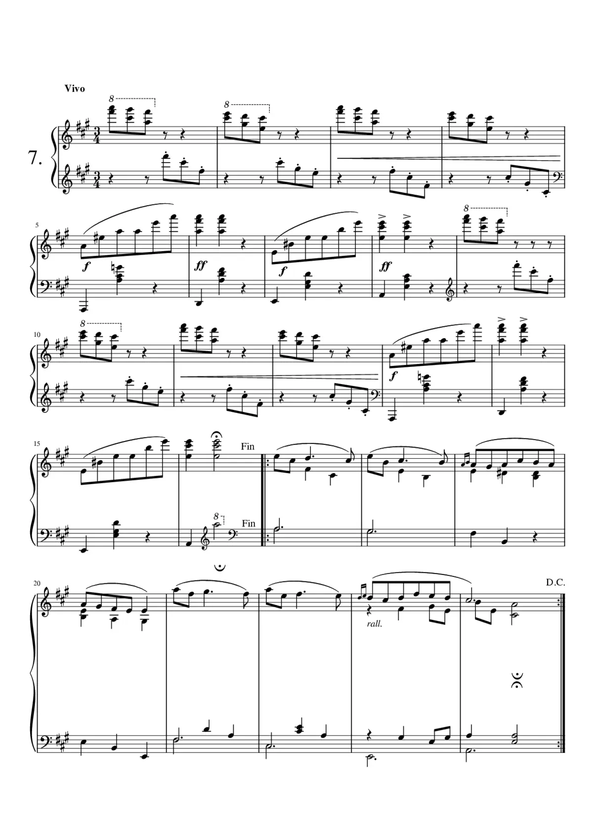 8 Valses poeticos - Page 1