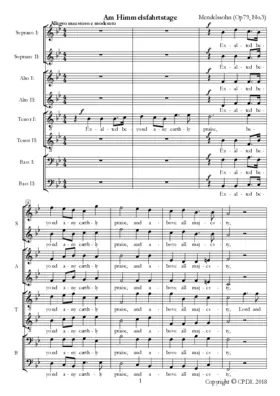 Am Himmelsfahrtstage, Op. 79, No. 3