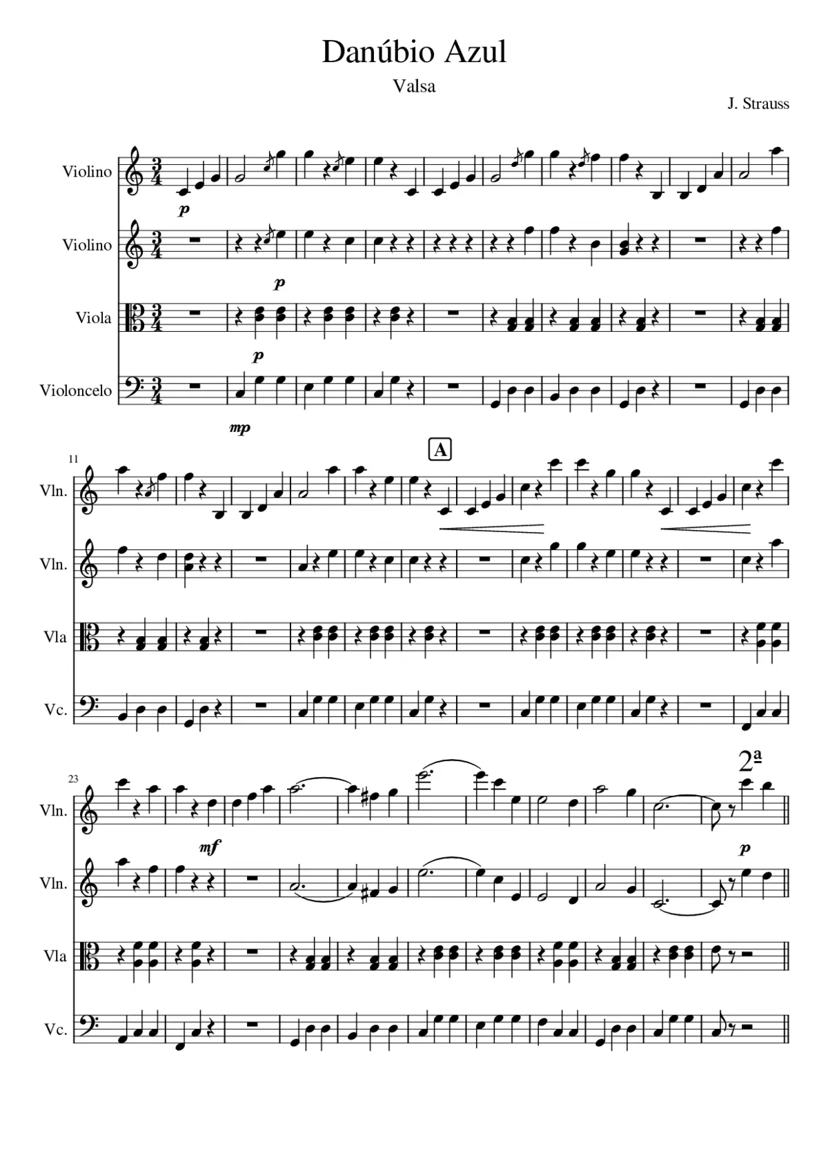 El Danubio Azul - Page 1