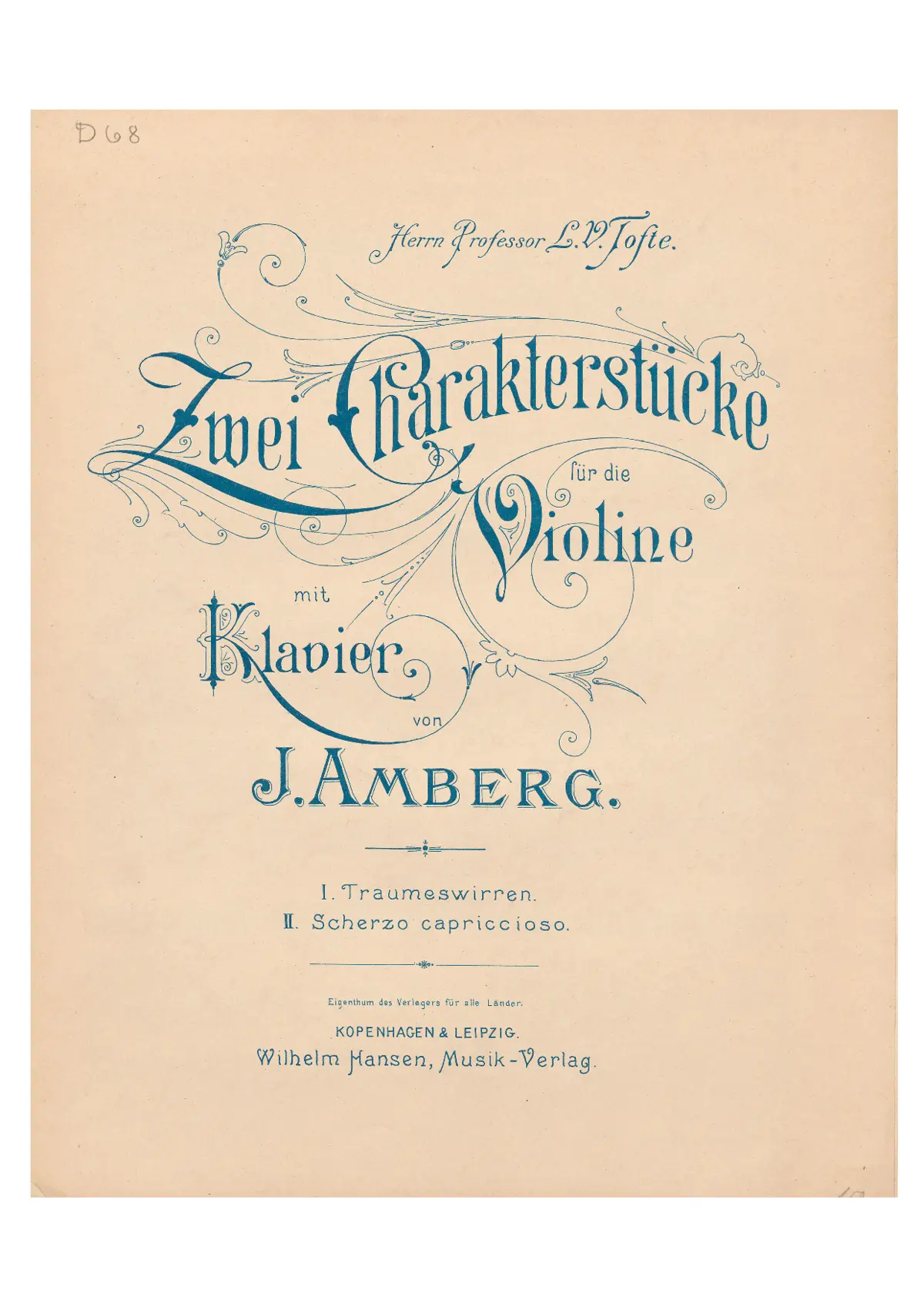 2 Charakterstücke - Page 1