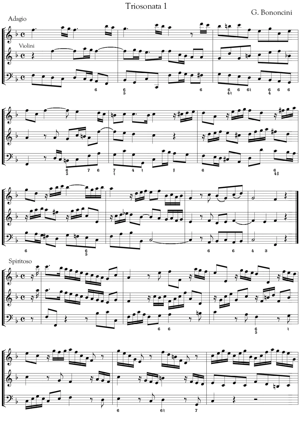 12 Trio Sonatas - Page 1