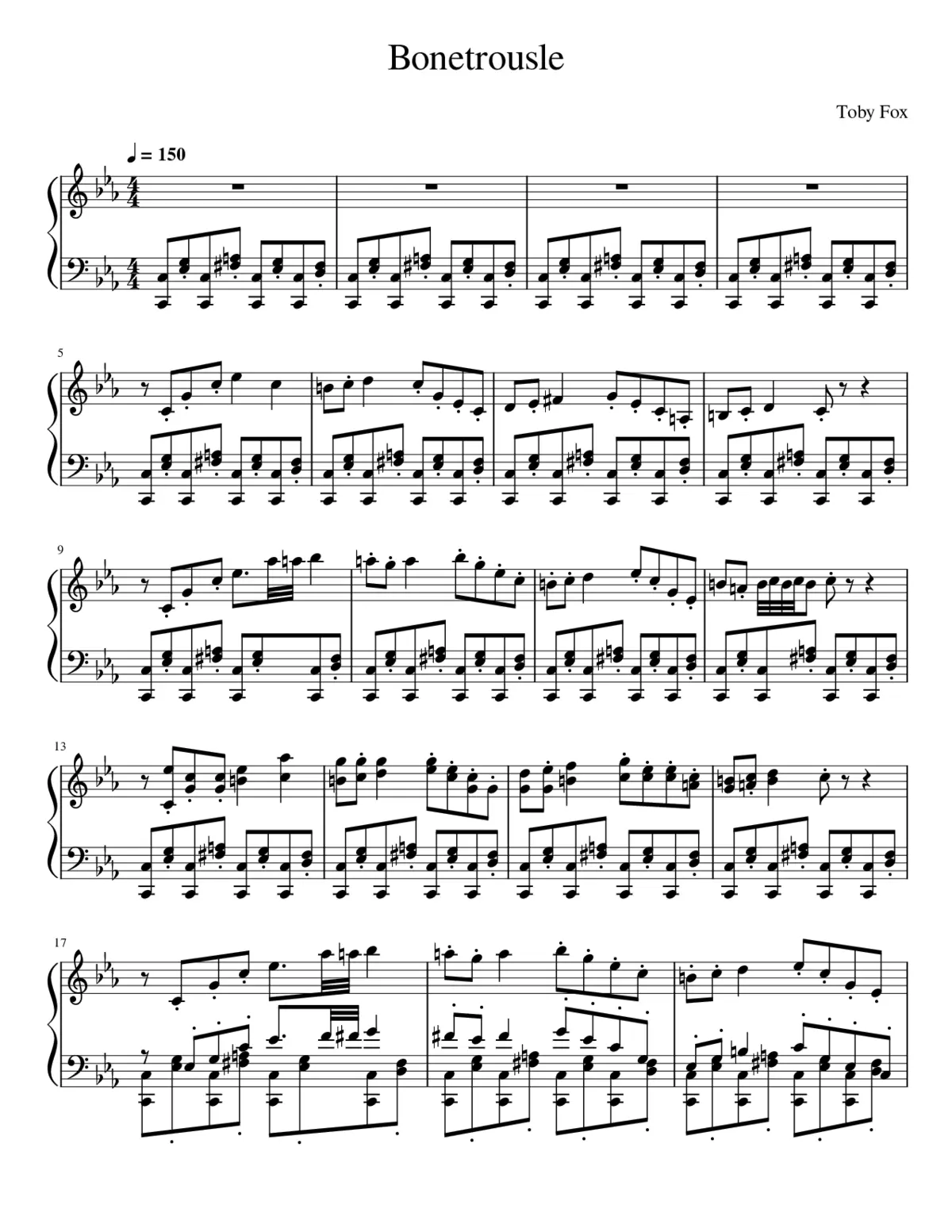 Bonetrousle - Page 1