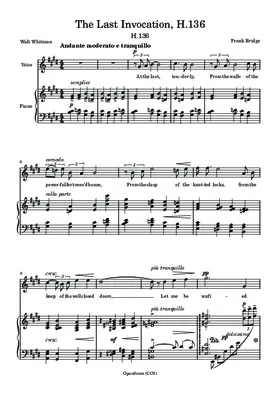 The Last Invocation, H.136