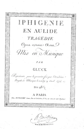Iphigénie en Aulide