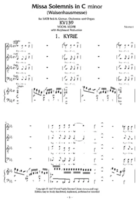 Missa solemnis in C minor, KV 139 'Waisenhausmesse'
