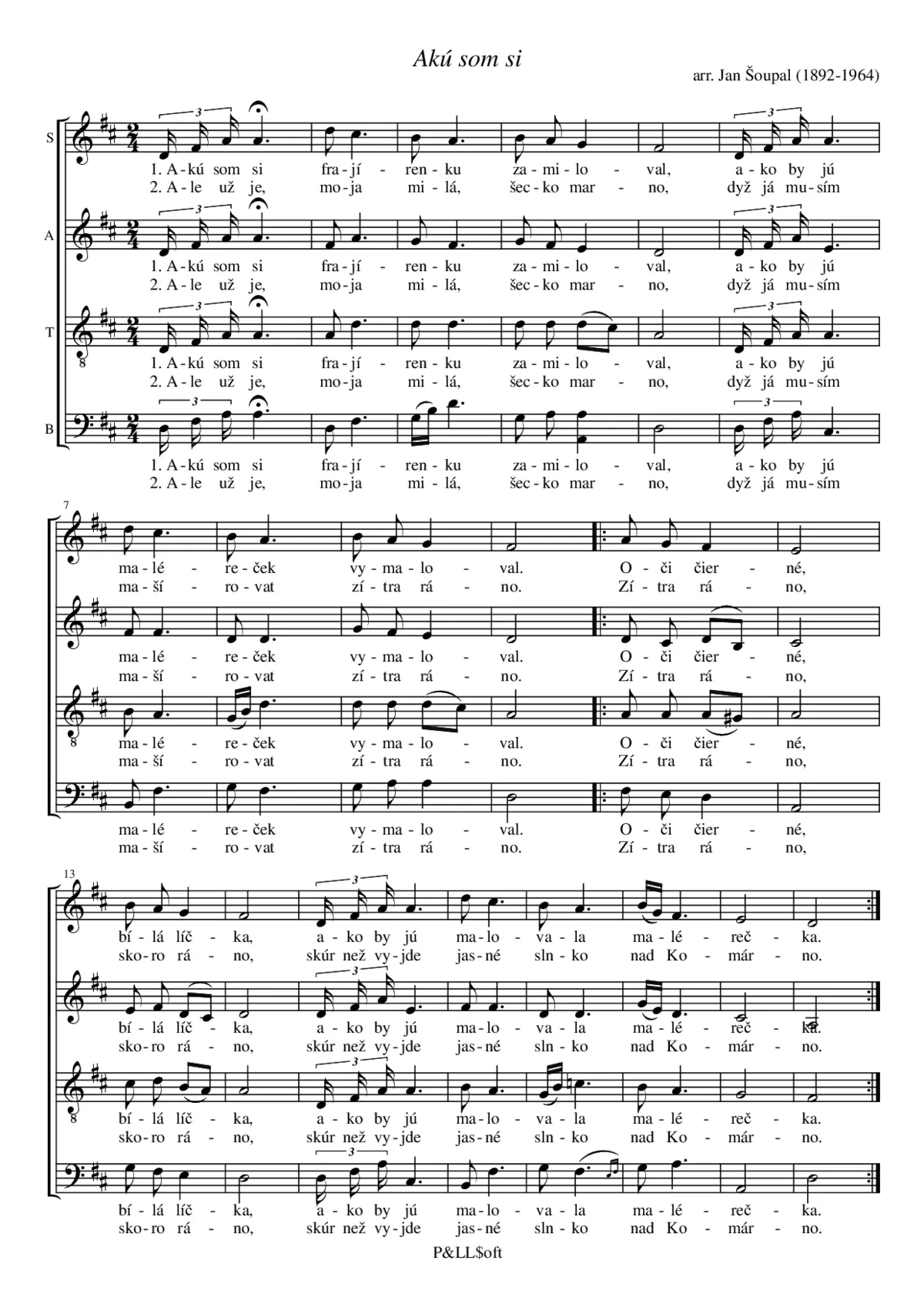 Akú som si - Page 1