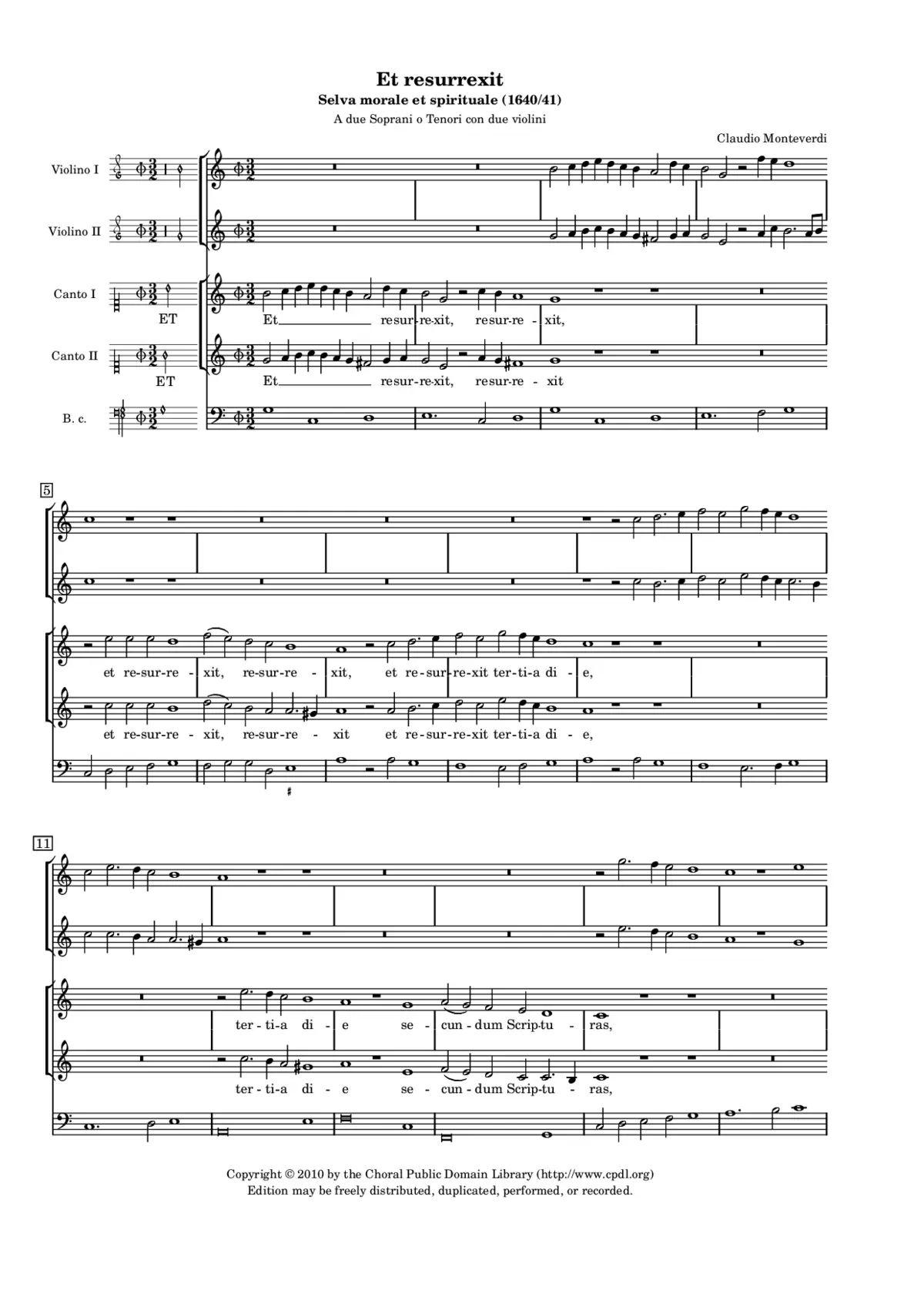 Et resurrexit - Page 1