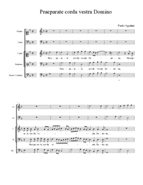 Praeparate corda vestra Domino