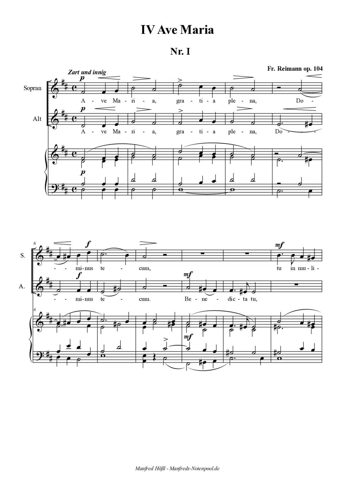 4 Ave Maria - Page 1