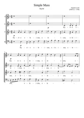 Missa brevis in D minor