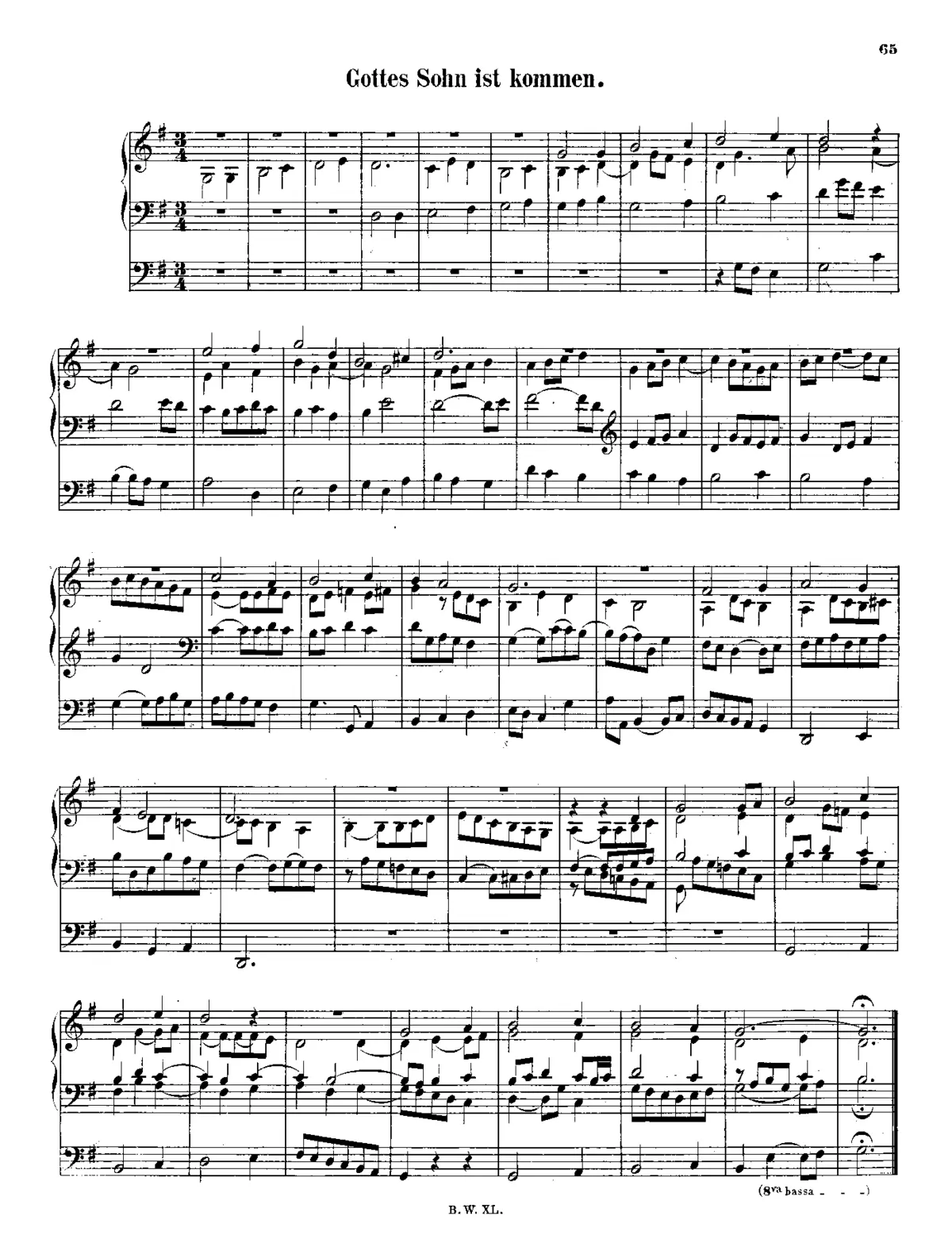 Gott, durch deine Güte - Page 1
