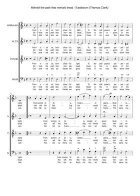 Behold the path that mortals tread