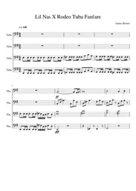 Lil Nas X Rodeo Tuba Fanfare