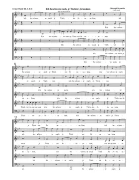 Ich beschwöre euch, ihr Töchter Jerusalems