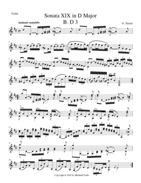 Sonata Piccola in D Major