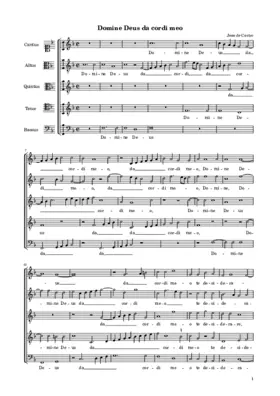 Domine Deus da cordi meo