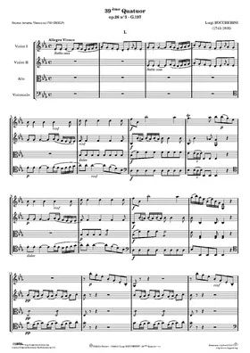 String Quartet in E-flat major