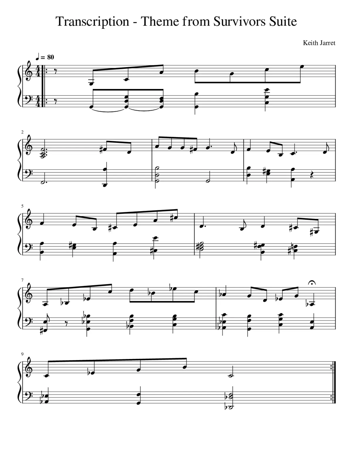 Transcription - Page 1