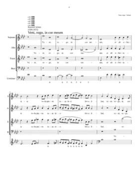 Veni rogo in cor meum SWV 83