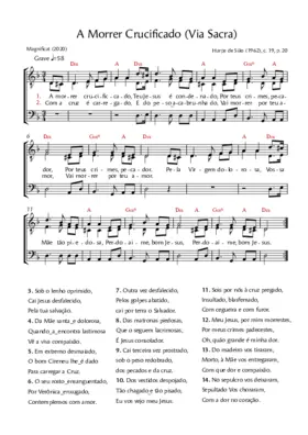 A morrer crucificado (Via Sacra)