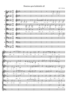 Domine quis habitabit