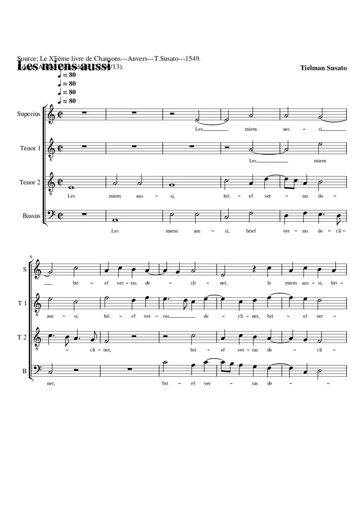 Les miens aussi - Page 1