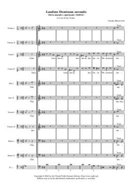 Laudate Dominum omnes gentes, SV 273