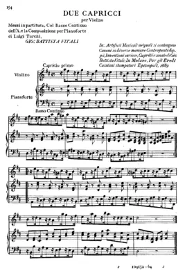 2 Capricci per Violino
