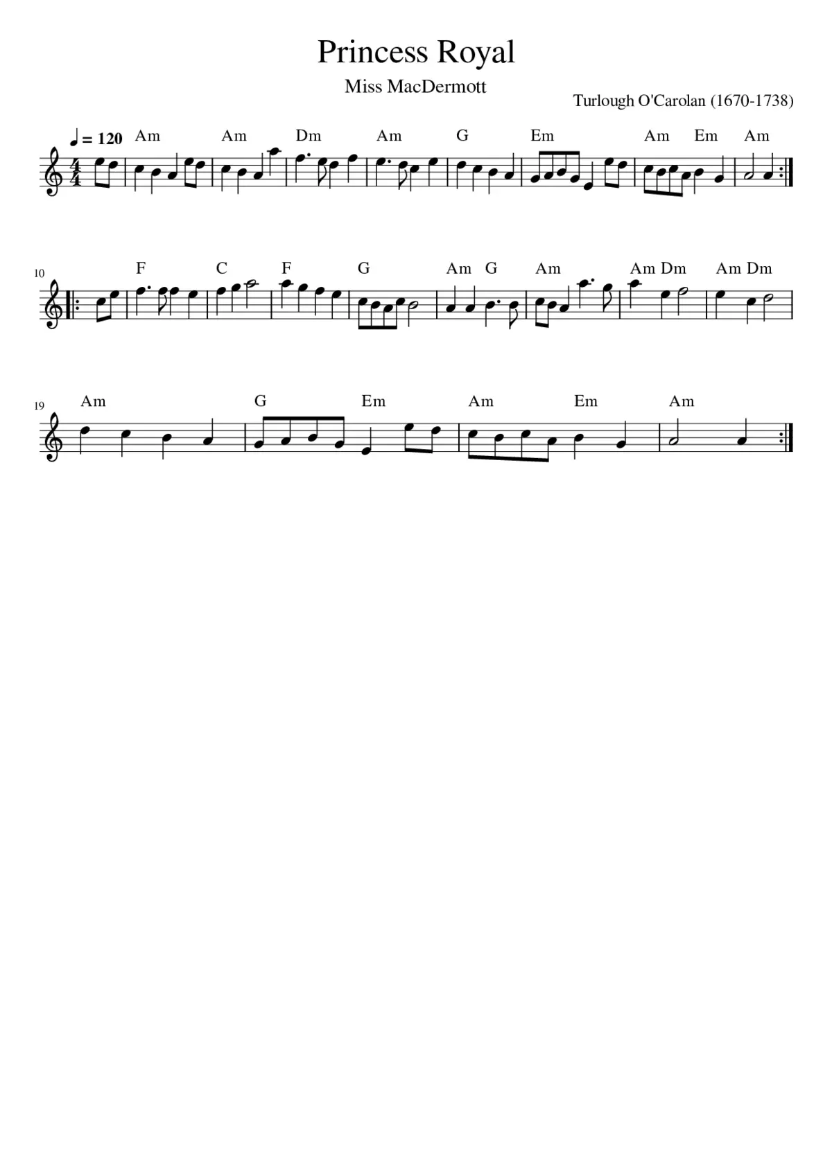 Princess Royal - Page 1