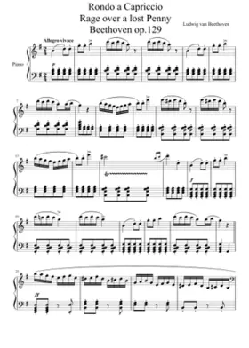 Rondo a capriccio Op.129