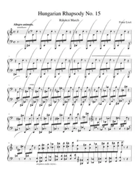 Hungarian Rhapsody No.15 S.244/15