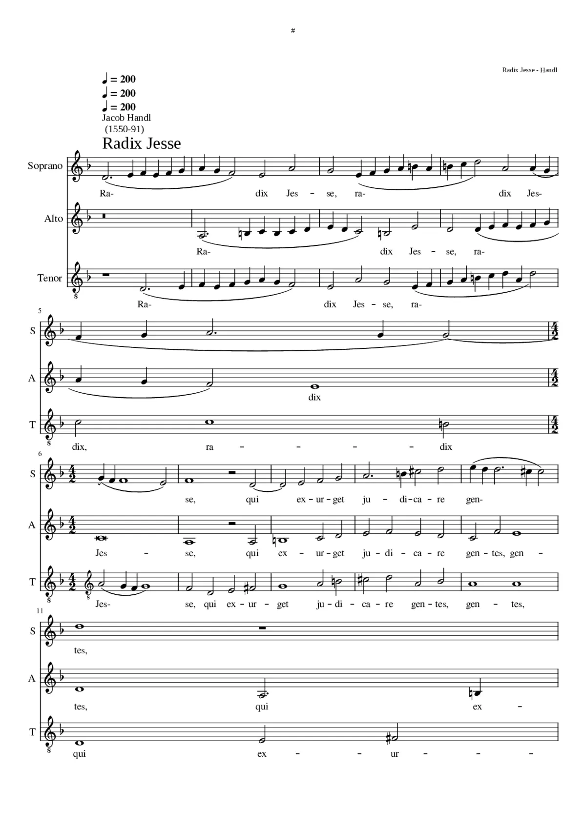 Radix Jesse - Page 1