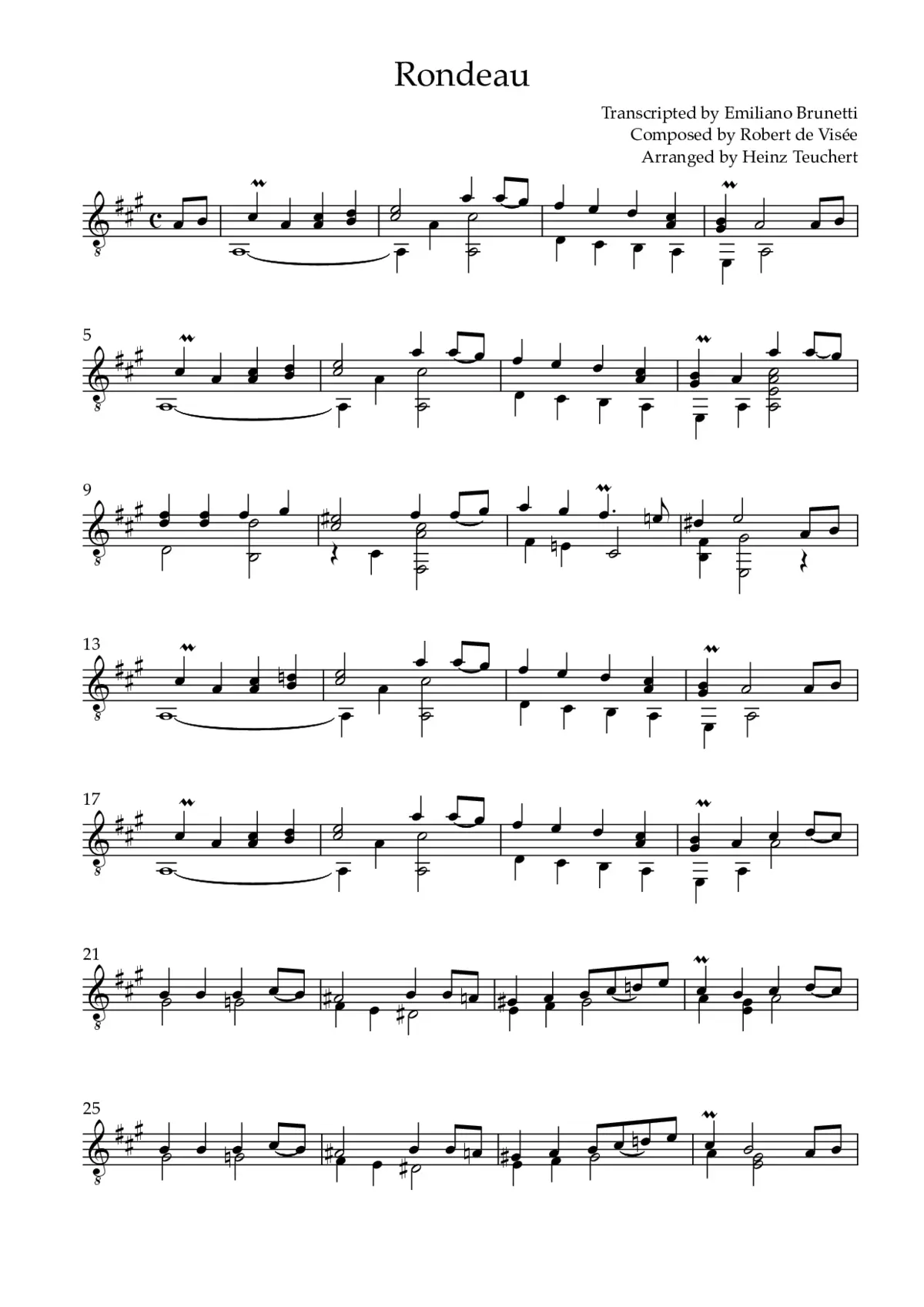 Rondeau - Page 1