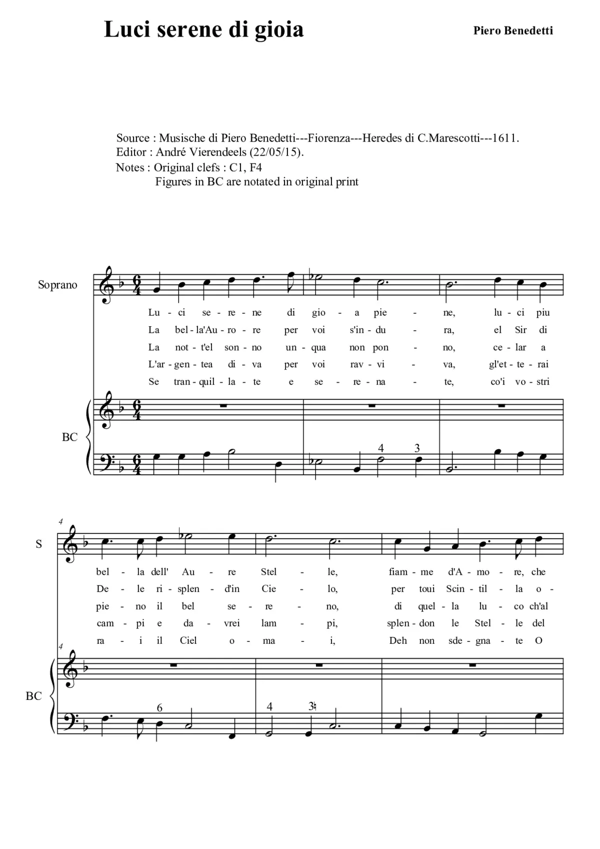 Luci serene di gioia - Page 1