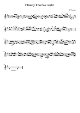 Planxty Thomas Burke