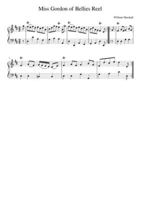 Miss Gordon of Bellies Reel