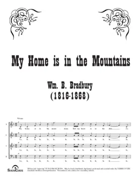 My home is in the mountains